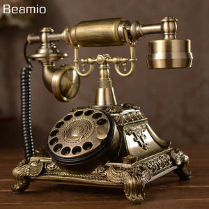 Antique & Vintage Bdsm Porn - European Fashion Vintage Telephone Swivel Plate Rotary Dial Telephone  Antique Telephones Landline Phone For Office Home Hotel-in Telephones from  Computer ...