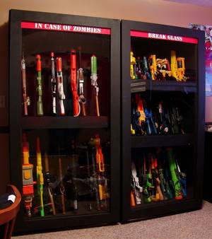 Nerf Dart Porn - For Christmas, this is what I made my zombie-obsessed, toy gun-collecting  stepson.