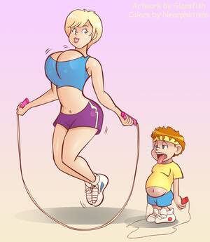 Exercise Mom Porn - Exercise Mom [Glassfish] Porn Comic - AllPornComic