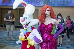 disney jessica rabbit nude - D23 Expo Disney cosplay: See photos of creative costumes from 2019 fan expo  in Anaheim â€“ Orange County Register