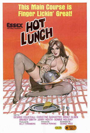 80s Porn Posters - Hot Lunch (1982) Style-A 80s Adult Porn Jon Martin Movie Poster Size  27x40" | eBay