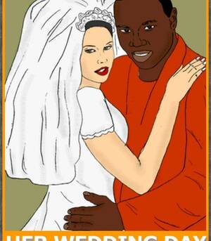 Interracial Cartoon Porn With Bride - Her Wedding Day Cartoon Comic - HD Porn Comix