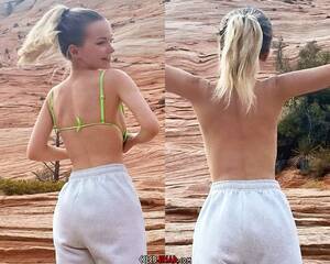 Dove Cameron Anal Fakes - Dove Cameron Takes Her Tits And Ass Cheeks Out In The Wild