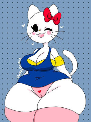Hello Kitty Big Ass Porn - Thicc hello kitty by FluffyQween on DeviantArt