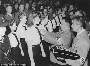 Hitler Youth Camps Sex - Exhibit reveals Hitler Youth sex mania at the Nuremberg rallies | Daily  Mail Online