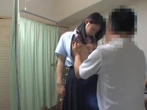 Japanese Schoolgirl Doctor Porn - Kinky doctor examines cute Japanese cunt and tits - Upornia.com