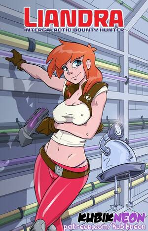 Female Bounty Hunter Sexy - Liandra - Intergalactic Bounty Hunter - Porn Cartoon Comics