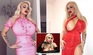 jenny transexual dominatrix - Transsexual dominatrix with 95G breasts spends Â£87,000 to turn herself into  a human sex doll | Daily Mail Online