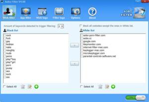 Black And White Filter Porn - Aobo Website Blocker