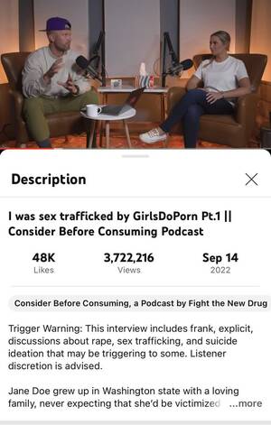 Girls Do Porn May - Found under a YT video about trafficking ðŸ¤¦â€â™€ï¸ OP makes an extremely biased  remark and claims to only care about â€œthe truthâ€ : r/NotHowGirlsWork