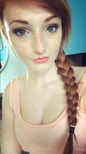 Amazing Cute Red Head Porn - freckles never looked this good before. Redhead GirlPretty ...