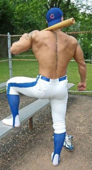 Baseball Porn - hot baseball guys in tight pants - Love those tight white baseball pants.