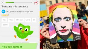 Forced Lesbian Russian Porn - Russian government investigates Duolingo over LGBTQ+ content