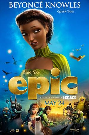 Animated 1980s Queens - First look at Beyonce's Queen Tara in new animated film Epic | Mail Online
