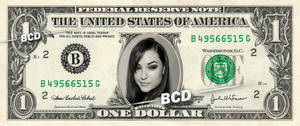 cash money - SASHA GRAY Porn Star on a REAL Dollar Bill Cash Money Collectible  Memorabilia