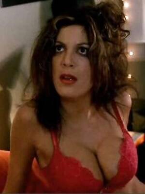 massive cumshot tori spelling - Tori Spelling tits Photos | SexCelebrity