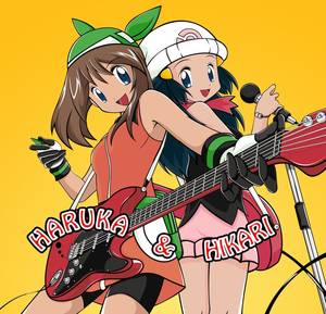 Hikari May Pokemon Lesbian Porn - Pokemon Dawn(hikari) and May(haruka)
