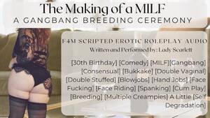 bukkake gangbang panties - F4M Audio Roleplay - a Gangbang Breeding Ceremony for Future MILFs -  Scripted Gangbang Audio