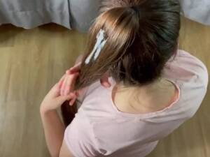 cum in hair - Free Sperm Hair Porn Videos (434) - Tubesafari.com