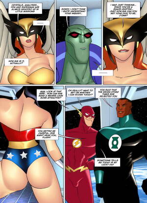 Justice League Porn Comics - The Justice League 1 HD Hentai Porn Comic - 006