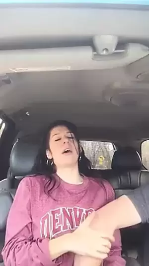 Fingering Backseat Porn - Very cute chick gets fingered to orgasm in back seat | xHamster