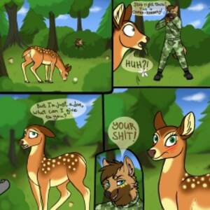 Anthro Deer Furry Porn Comic - Hunter and Deers - IMHentai