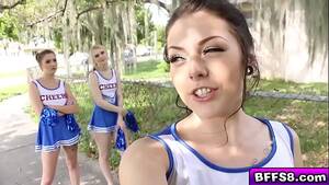 Babe Cheerleader Fucked - Hot cheerleaders group fuck with their horny coach - XVIDEOS.COM