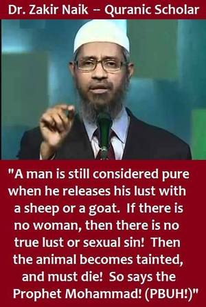 Mohammed Getting Fucked By A Goat In The Ass - DID You Know that sex with goats is allowed under Islamic Law? Then it is  tainted and then must be destroyed.