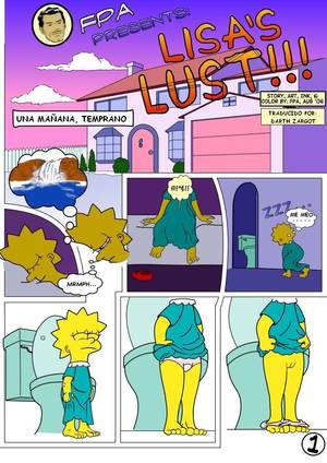 Classic Newspaper Comics Porn - Descargar La perdiciÃ³n de lisa XXX comic porno de los Simpson Gratis