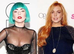 Lady Gag - Lady Gaga and Lindsay Lohan Team Up