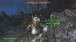 Fallout 4 Assaultron Porn - What Happens If We Take On A Legendary Assaultron Dominator Unarmed in Fallout  4