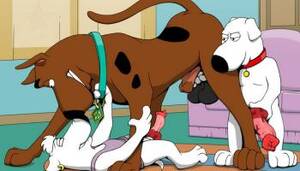 Brian Griffin Fucking - Scooby and Brian Griffin Gay Penis < Your Cartoon Porn