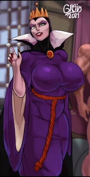 cartoon sex snow white queen - The Evil Queen - HentaiEra