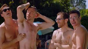 married couple nude beach - Michael and Michael Are Gay' Nervously Strip for a Nude Pool Party