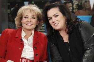 Elisabeth Hasselbeck Rosie Porn - Rosie O'Donnell recalls fight with Barbara Walters on The View