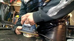 jerk off tools - Leather dressed power tool masterbation - XVIDEOS.COM