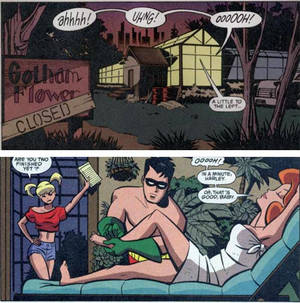 Auper Hero Comic Brutal - DC Comics Just an innocent shirtless foot massage, like the kind you'd give  your aunt.