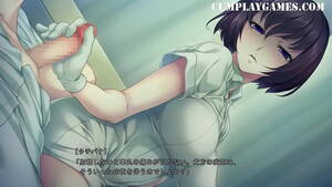 hentai nurse games - Sakusei Byoutou Gameplay Part 1 Gloved Handjob - Cumplay Games - XVIDEOS.COM
