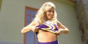 Bree Olson Cheerleader Porn - Cheerleader Bree Olson fucks POV - Tnaflix.com