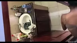 desi hidden cam nude - Desi Babe Nude Captured In Bathroom By Hidden Cam indian sex video