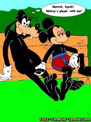 Mickey Mouse Anime Porn - Mickey Mouse and Goofy orgy - Free-Famous-Toons.com
