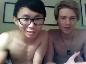 Asian White Gay Porn - GAY ASIAN PLAYS WITH STRAIGHT WHITE FRIEND - ThisVid.com