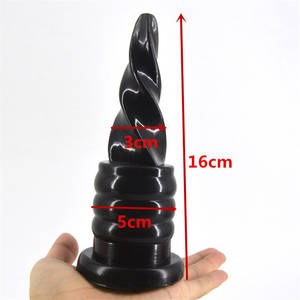 Ice Sex Toys - Morease Anal Sex Toys TPE Dildos Sex Product Flexible Small Penis for Porn  Sex Ice Cream Butt Plug 16*5*3CM-in Anal Sex Toys from Beauty & Health on  ...