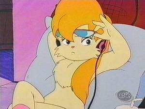 cartoon fuck no - Some cartoons like Catillac Cats had this character named Cleo, who would  prance around in nothing but 80s warm leggers and occasionally, a walkman.