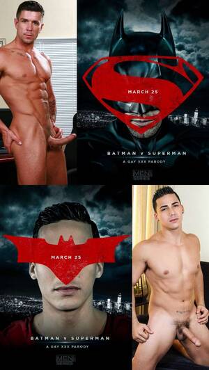 Gay Batman Porn Parody - Men.com To Release Batman V Superman A Gay XXX Parody Starring Trenton  Ducati and Topher DiMaggio