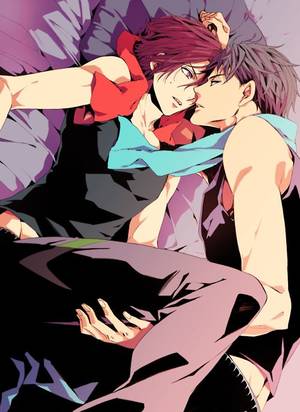 free iwatobi swim club orgy - Free! | Sousuke x Rin ~ not my fav ship, but the picture is