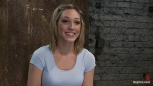 blonde tied cumshot - Blonde Lily Labeau Gets Tied Up To A Post And Toyed : XXXBunker.com Porn  Tube