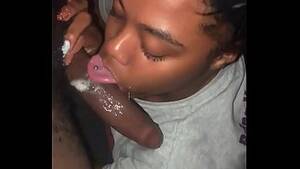 black girl sucking - Pretty black girls spends the night and loves sucking dick in my shirt -  XVIDEOS.COM