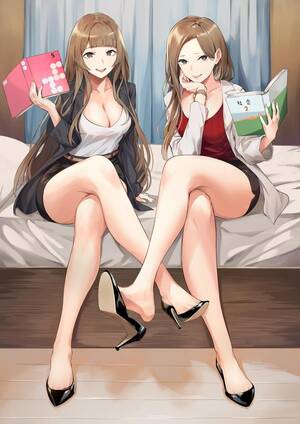 Anime High Heels Porn - Anime and Hentai/Porn imageboard | booru.io