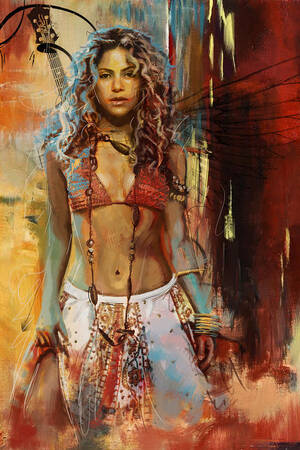 Fucked Shakira - Paint Shakira Art Color #NfT#004 - Best Painting Art New Crypto * GIf Free  Club Ape ; NFT ; porn | OpenSea